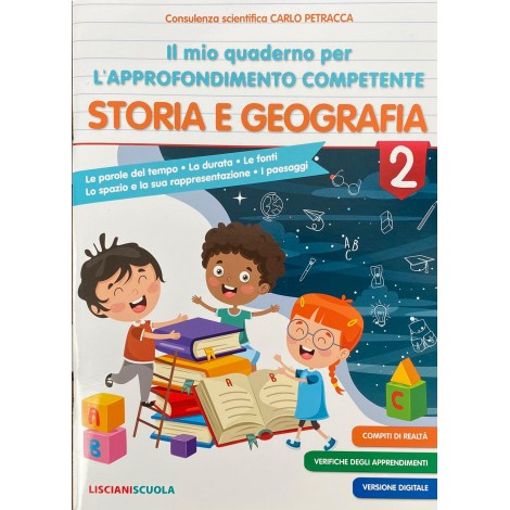 Il mio quaderno per l approfondimento competente storia e geografia cl.2