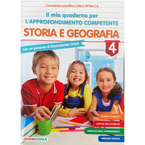 Il mio quaderno per l approfondimento competente storia e geografia cl.4