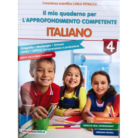 Il mio quaderno per l approfondimento competente italiano cl.4