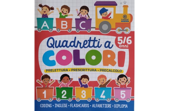 QUADRETTI A COLORI 5/6 anni