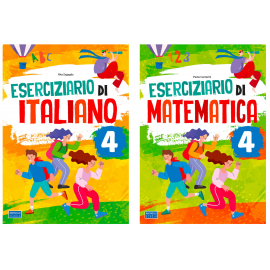 Eserciziario di Ita 4 + Mat 4 Pack