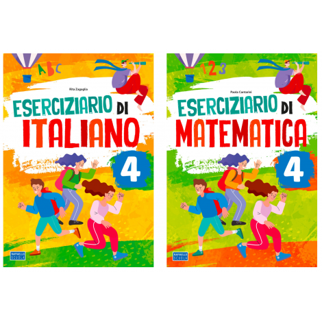 Eserciziario di Ita 4 + Mat 4 Pack