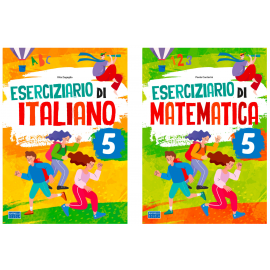 Eserciziario di Ita 5 + Mat 5 Pack