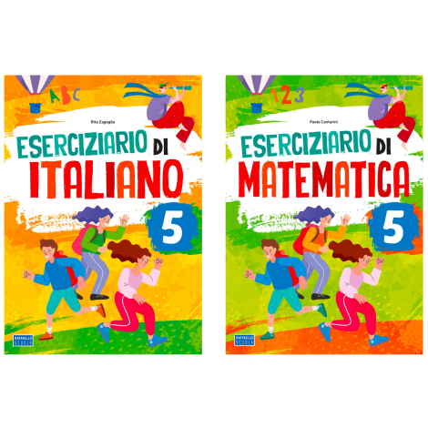 Eserciziario di Ita 5 + Mat 5 Pack